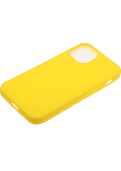 Apple iPhone 12 Mini 5.4 Inç-Sarı Için Tpu Telefon Kılıfı Kapağı (Yurt Dışından)