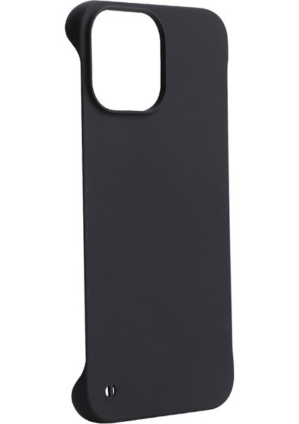 Apple iPhone 12 Mini 5.4 Inç Mat Renk Sert Pc Sabit Pc Ka Anti-Fall Anti-Fone Kılıf Kabuk Black (Yurt Dışından)