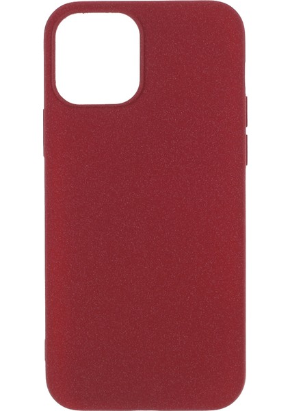 Apple iPhone 12 Mini Kırmızı Için Çift Taraflı Mat Tpu Kabuk Kasası (Yurt Dışından)
