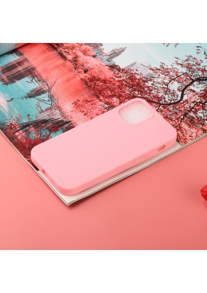 Apple iPhone 12 Mini 5.4 Inç Pembe Için Tpu Telefon Kasası Kapağı (Yurt Dışından)