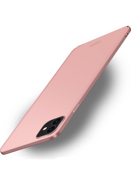 Apple iPhone 12 Mini-Rose Altın Için Kalkan Ince Buzlu Sert Pc Kabuğu (Yurt Dışından)