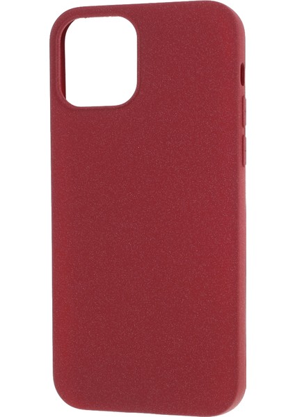 Apple iPhone 12 Mini Kırmızı Için Çift Taraflı Mat Tpu Kabuk Kasası (Yurt Dışından)