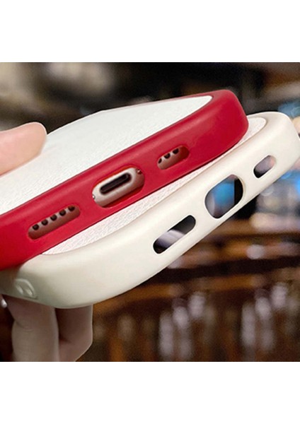 Apple iPhone 12 Telefon Kapağı Pu Deri+Silikon Telefon Koruyucu Kılıf Yumuşak Dokunma Hissetme Anti -Fingerprint -Black (Yurt Dışından) modelleri