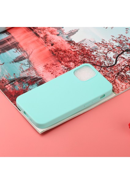 Apple iPhone 12 Mini 5.4 Inç-Mavi Için Tpu Telefon Kasası Kapağı (Yurt Dışından)