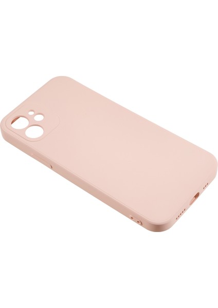 Apple iPhone 12 6.1 Inç Için Ka Tpu Telefon Kasası Fiber Astar Düşme Geçirmez Koruyucu Kapak-Pembe (Yurt Dışından) fırsatları