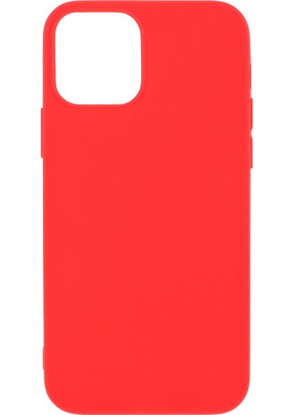 Apple iPhone 12 Mini Kırmızı Için Mat Cilt Tpu Koruyucu Kasa (Yurt Dışından)