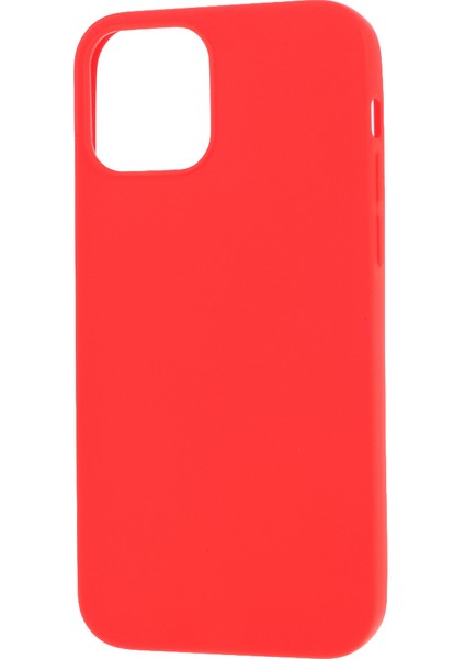Apple iPhone 12 Mini Kırmızı Için Mat Cilt Tpu Koruyucu Kasa (Yurt Dışından)