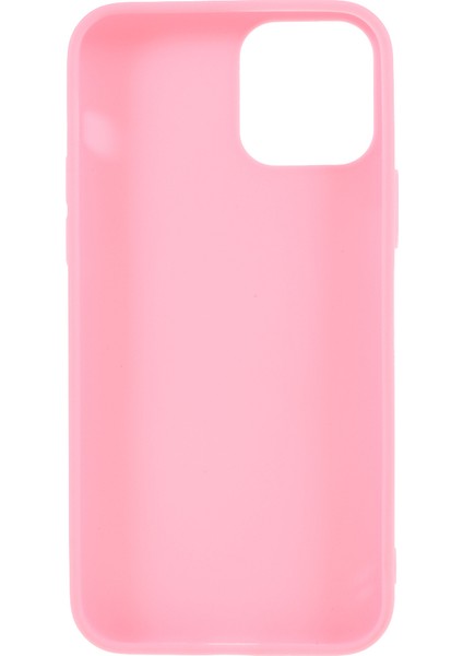 Apple iPhone 12 Mini-Pembe Için Mat Cilt Tpu Koruyucu Kasa (Yurt Dışından)