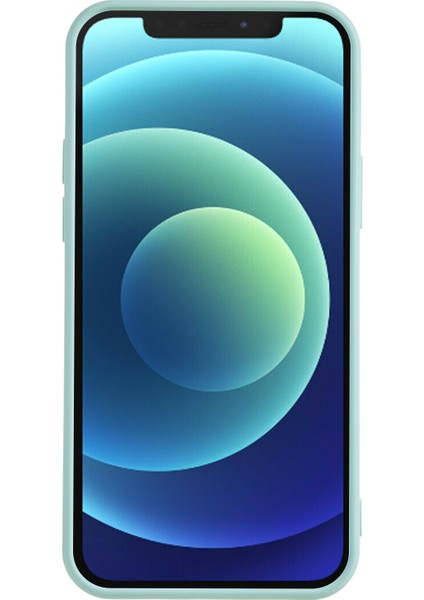 Apple iPhone 12 6.1 Inç Için Ka Tpu Telefon Kasası Fiber Astar Düşme Geçirmez Koruyucu Kapak-Mavi (Yurt Dışından)
