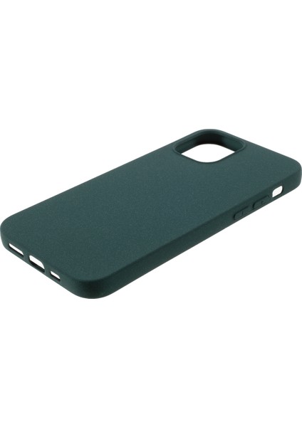 Apple iPhone 12 Mini-Yeşil Için Çift Taraflı Mat Tpu Kabuk Kasası (Yurt Dışından)