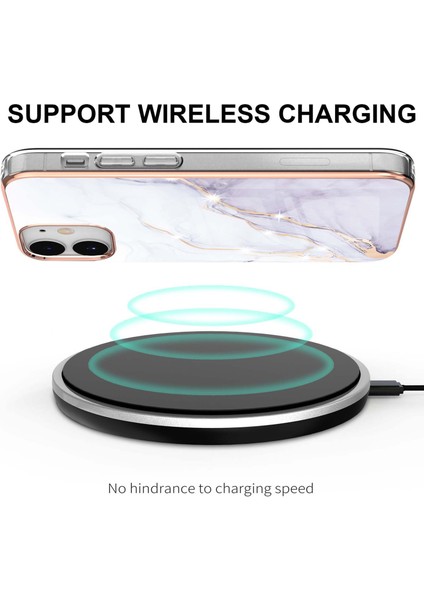Apple iPhone 12/12 Pro Için Kapak Kapak Kapama Kapak Riyansı Baskı Baskı Savaş Renk Sümünü Telefon Deri Cüzdan Case-Black (Yurt Dışından)