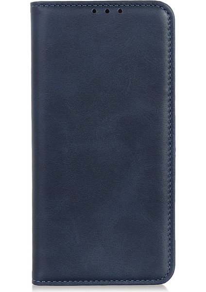 Apple iPhone 12 Mini Blue Için Cüzdan Bölünmüş Deri Stand Telefon Kılıfı ile Otomatik Emik (Yurt Dışından) fiyatları
