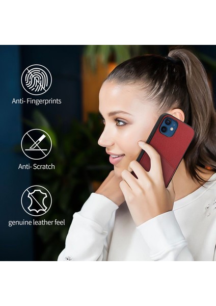 Apple iPhone 12 Telefon Kapağı Için Kart Yuvası ile Damla Geçirmez Telefon Kılıfı (Yurt Dışından)