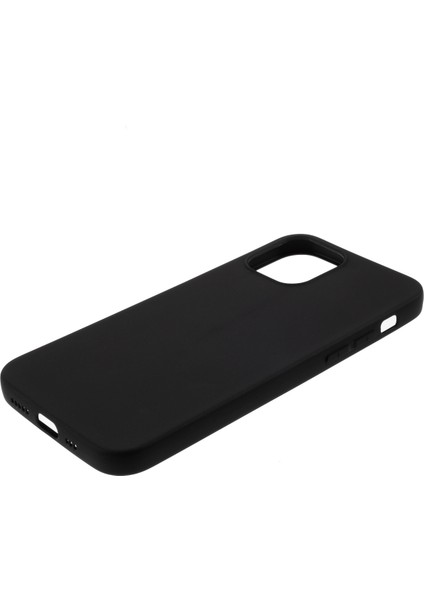 Apple iPhone 12 Mini-Black Için Mat Skin Tpu Koruyucu Kılıf (Yurt Dışından)
