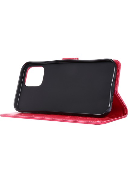 Apple iPhone 12 Pro/apple iPhone 12 Için Cüzdanlı Kelebek Çiçek Deri Kapağı (Yurt Dışından)