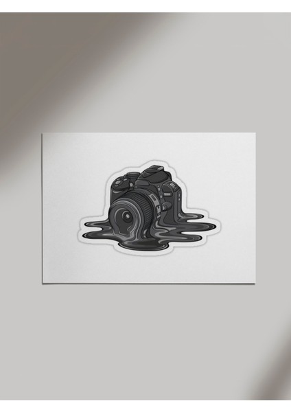 Black Camera Ahşap Poster Tablo