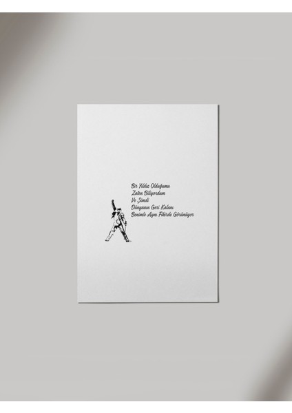 Motivasyon Sözü Ahşap Poster Tablo