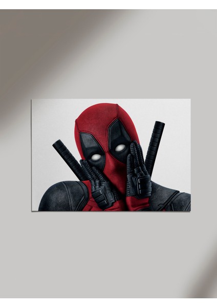 Panorama Ajans Dead Pool Ahşap Poster Tablo