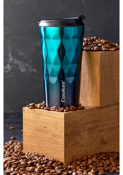 Yeni 0,35 ml Paslanmaz Çelik 350 ml Termos Çay Kahve Piknik Kamp Outdoor Ofis Otel Kafe Okul
