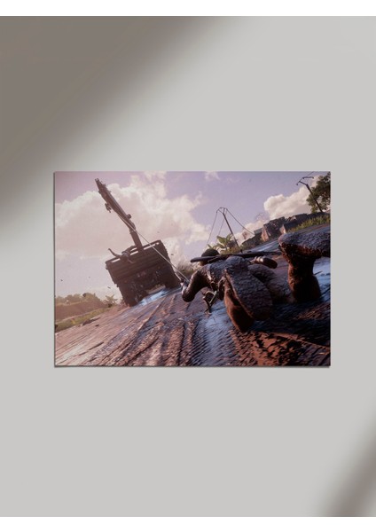 Gta V Ahşap Poster Tablo