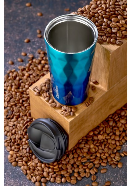 Yeni 0,35 ml Paslanmaz Çelik 350 ml Termos Çay Kahve Piknik Kamp Outdoor Ofis Otel Kafe Okul