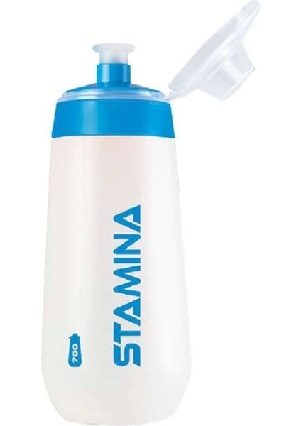 Desenli Sporcu Mavi Su Matarası 700 ml