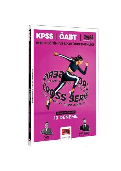2024 ÖABT Beden Eğitimi ve Spor Öğretmenliği Cross Serisi Tamamı Çözümlü 10 Deneme