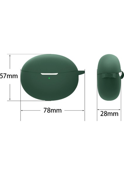 Oppo Enco R Pro / Air2 Pro Tws Kulaklık Anti-Drop Anti-Drop Silikon Koruyucu Kapak Anti-Lost Toka (Yurt Dışından) indirimleri