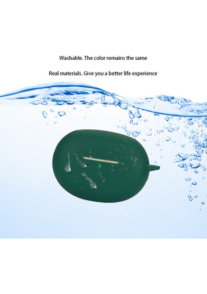 Realme Buds Air 5 Pro Silikon Kılıf Toka ile Bluetooth Kulaklık Şarj Kutusu Koruyucu Kılıf (Yurt Dışından)