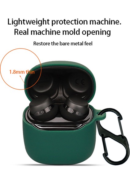 Jbl Tour Pro+ Tws Bluetooth Kulaklık Anti-Drop Koruyucu Kollu Silikon Kılıf Tokalı (Yurt Dışından) modelleri