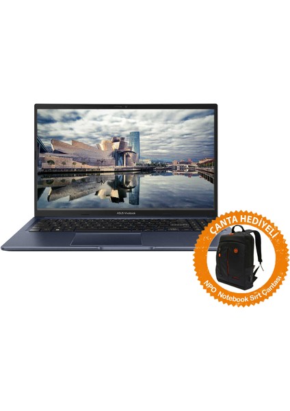 Vivobook 15 X1502ZA-EJ1069A8 I5-1235U 24GB 512SSD 15.6" Fullhd W11P Taşınabilir BILGISAYAR-CNT009