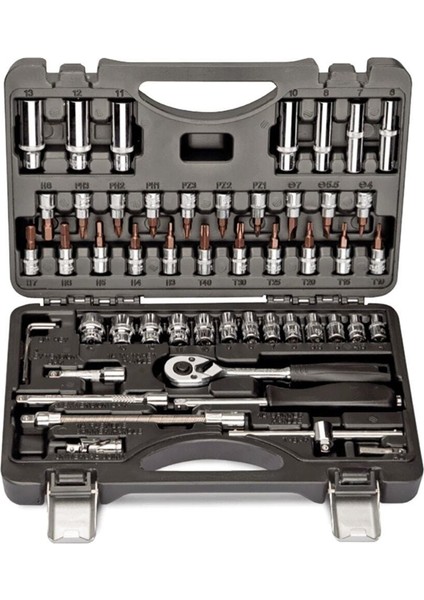 Tools Lokma Takımı 52 Parça 1/4 Set Profesyonel