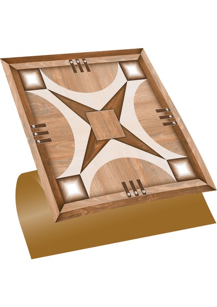 Kendinden Yapışkanlı Ahşap 011 Desenli Pvc Karo 30X30 cm (4 Adet) 0,36 M2