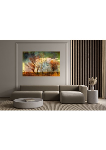 Sonbahar Ağaç Kanvas Tablo D21