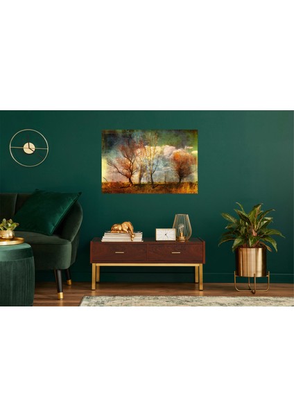 Sonbahar Ağaç Kanvas Tablo D21 fiyatları