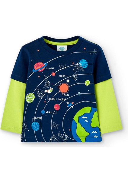 Erkek Çocuk Tshirt Lacivert fiyatları