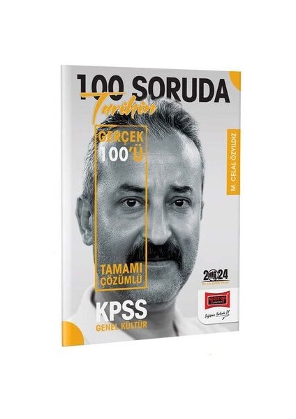 2024 KPSS 5Yüz 100 Soruda Tamamı Çözümlü Tarihin Gerçek 100'ü