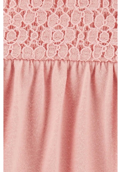 Kız Bebek 2'li Alt Üst Set Pembe