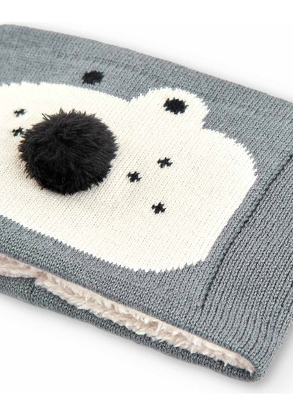 Unisex Bebek Boyunluk Koyu Gri fiyatları