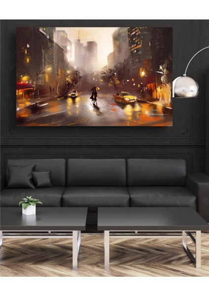 Yağlı Boya Görünümlü Kanvas Tablo D43