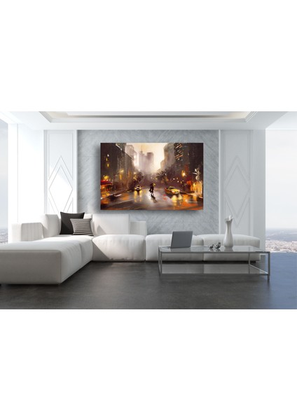 Yağlı Boya Görünümlü Kanvas Tablo D43 fiyatları