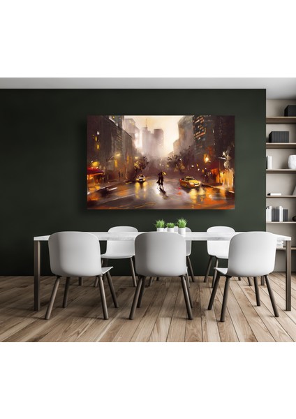 Yağlı Boya Görünümlü Kanvas Tablo D43 fırsatları