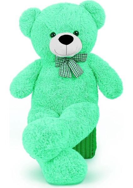 Papyonlu Sevimli Peluş Şaşkın Ayı 80 cm - Sevgiliye Özel Hediye fırsatları