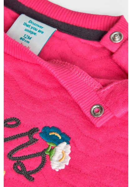 Kız Çocuk Sweatshirt Koyu Pembe modelleri