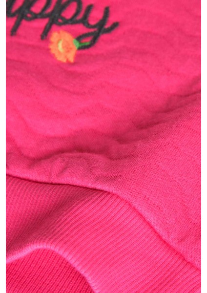 Kız Çocuk Sweatshirt Koyu Pembe fırsatları
