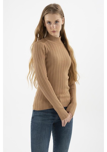 Fashıon Frıends Yarım Balıkçı Kadın Kazak 23K0389K1 modelleri