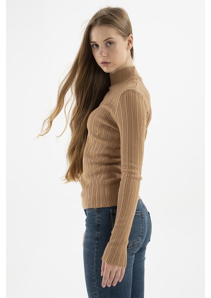 Fashıon Frıends Yarım Balıkçı Kadın Kazak 23K0389K1 fırsatları