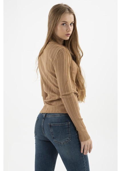 Fashıon Frıends Yarım Balıkçı Kadın Kazak 23K0389K1 indirimleri
