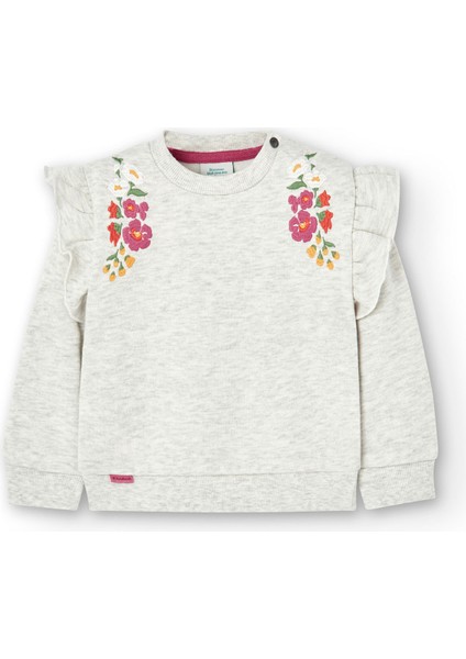 Kız Çocuk Sweatshirt Ekru modelleri