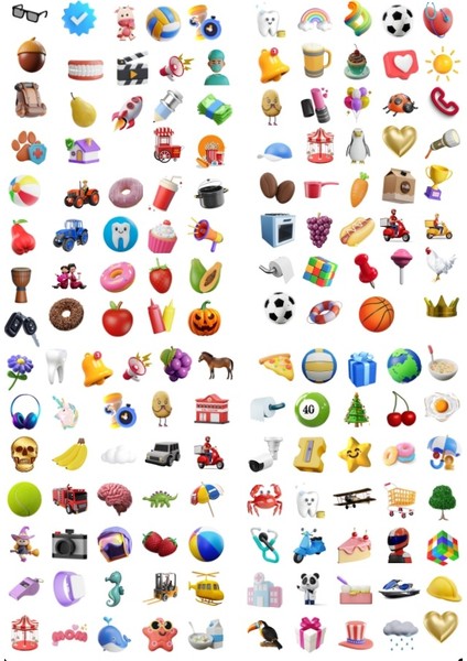 300 Adet 3D Sticker - Defter,planner, Ajanda ve Günlükler Için Eğlenceli Çıkartma Etiketler fiyatları